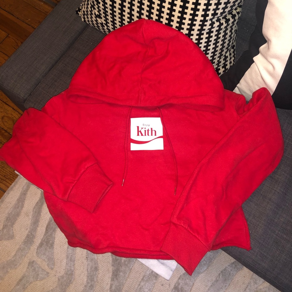 Kith Coca-Cola Cropped Hoodie